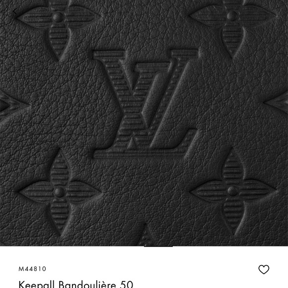 Louis Vuitton Black Duffel Bag with Monogram Pattern and Leather Material - Picture 5 of 10